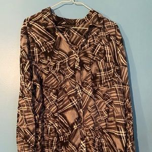 XL 100% Rayon Button Up